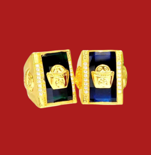 Nhẫn vàng 610 mẫu 8